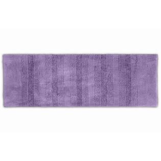 Garland Rug  Essence 22 in. x 60 in. Runner Nylon Washable Rug Purple