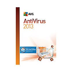 AVG AntiVirus  PC TuneUp 2013 3 User 1 Year Download Version
