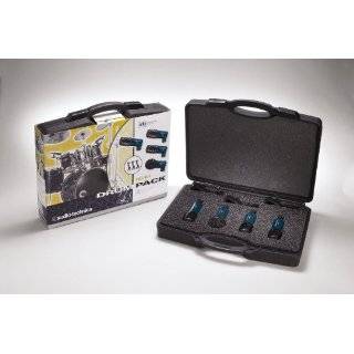  OSP DK 7 7 Piece Drum Microphone Kit with Deluxe Case 
