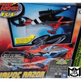 Air Hogs Havoc Razor Helicopter with Landing Gear, Flies and Drives on 