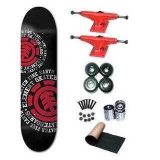  Element Seal Complete Skateboard   7.75 Black Thriftwood 