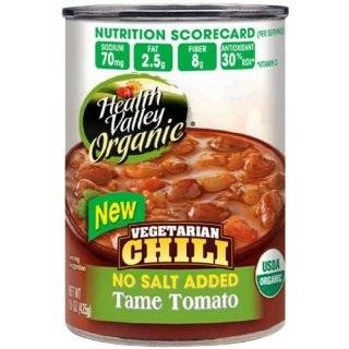 Health Valley Tomato Soup No Salt Added, 15 Ounce Cans (Pack of 12)