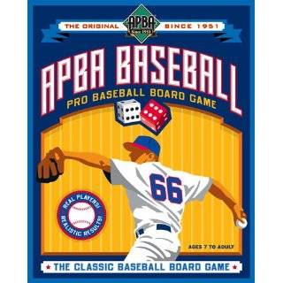 APBA Baseball Board Game Toys & Games