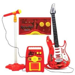 Kids Authority Rock and Roll Guitar/Microphone/Amplifier/speaker Kids 