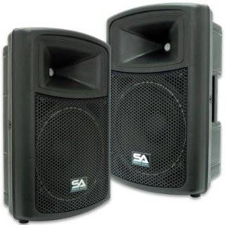  Seismic Audio   PWS 12   Powered PA/DJ 12 Molded Speaker 