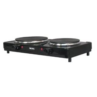 Aroma AHP 312 Double Hot Plate, Black