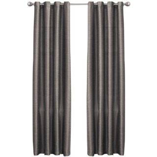  Gray Black Curtains Drapes Set 4 Pcs