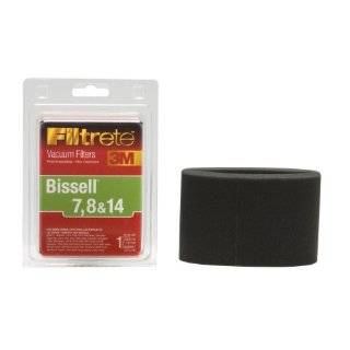 3M Filtrete Bissell 7, 8 & 14 Allergen Vacuum Filter, 1 Pack