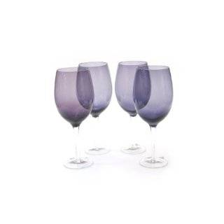 Purple Stem Libbey Jumbo Wine Glass 18oz 