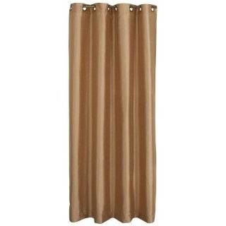   inch Curtain Panel Mia Textured Faux Silk Grommet 96 inch Curtain