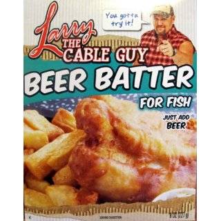 Larry the Cable Guy Beer Batter for Fish 8 Oz. Box.You Gotta Try It 
