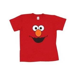  Sesame Street Red Elmo Womens T shirt Large: Everything 