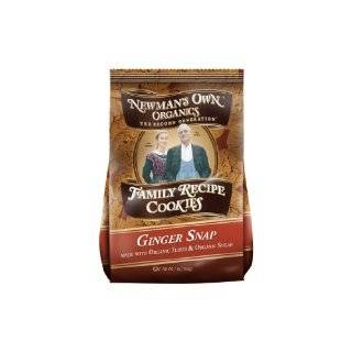 Newmans Own Organics Ginger Snaps, Family Recipe Cookies, 6.5 Ounce 