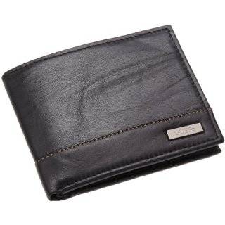 Guess Mens Chico Passcase Wallet with Coin Pocket