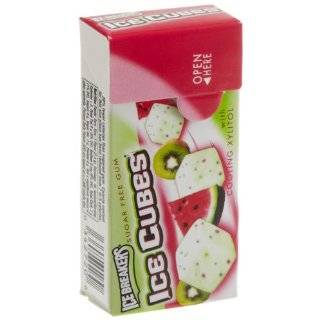 Ice Breakers Ice Cubes Sugar Free Gum, Kiwi Watermelon, 10 Piece Boxes 