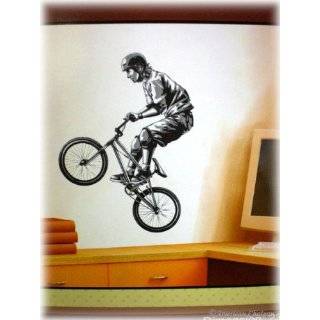  Bike wall decal BMX sticker: Home & Kitchen