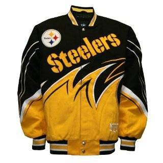  NFL Pittsburgh Steelers Big & Tall On Fire Jacket 4XL 