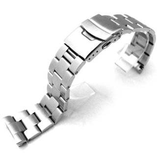 22mm Super Oyster Type II watch band for SEIKO Diver SKX007/009/011 
